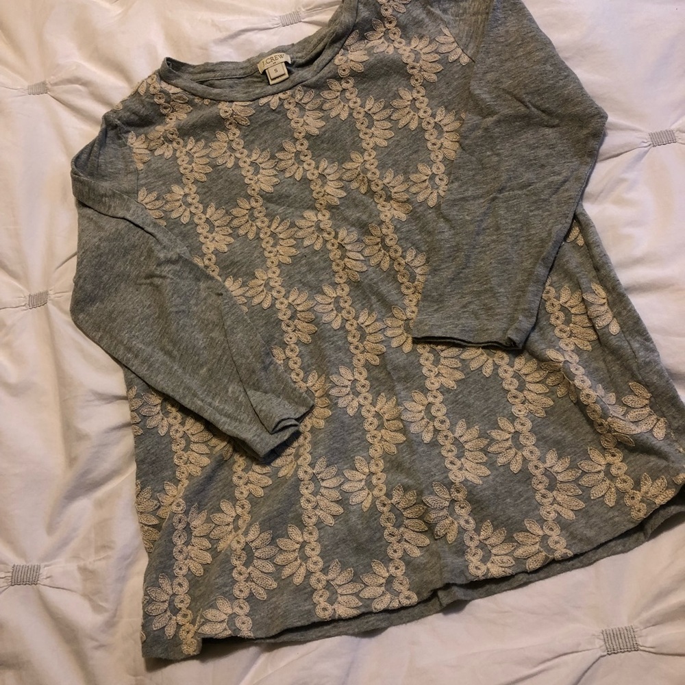 J. Crew 3/4 length t-shirt